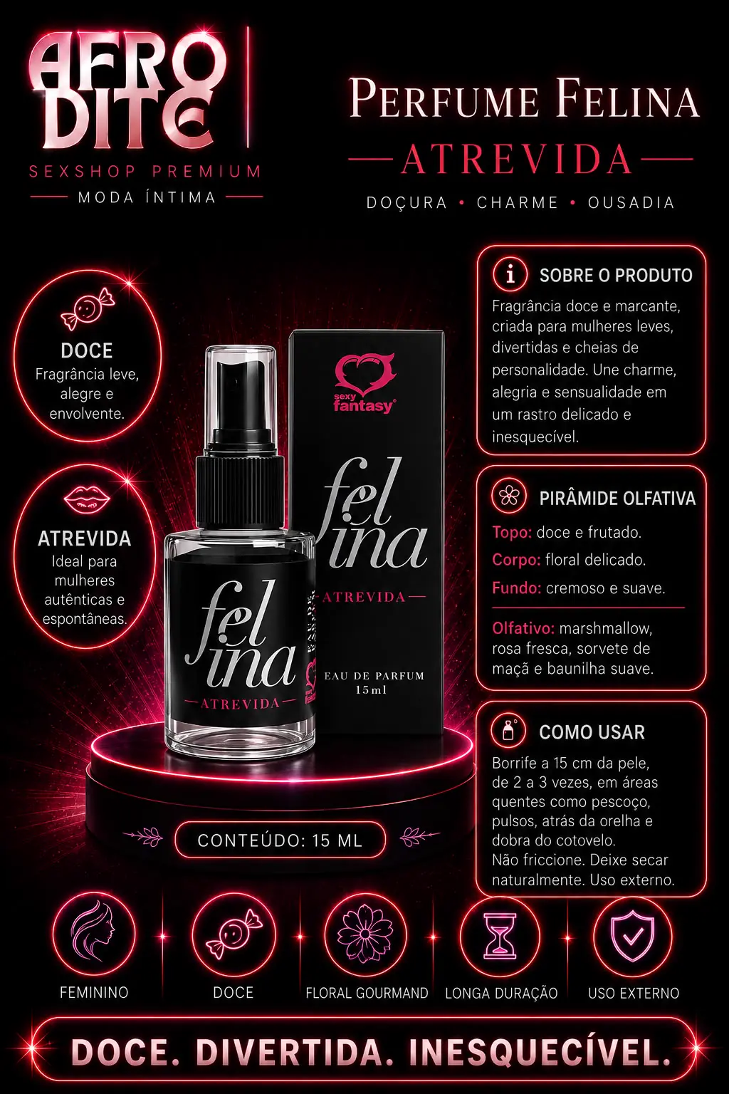 Perfume Felina Atrevida