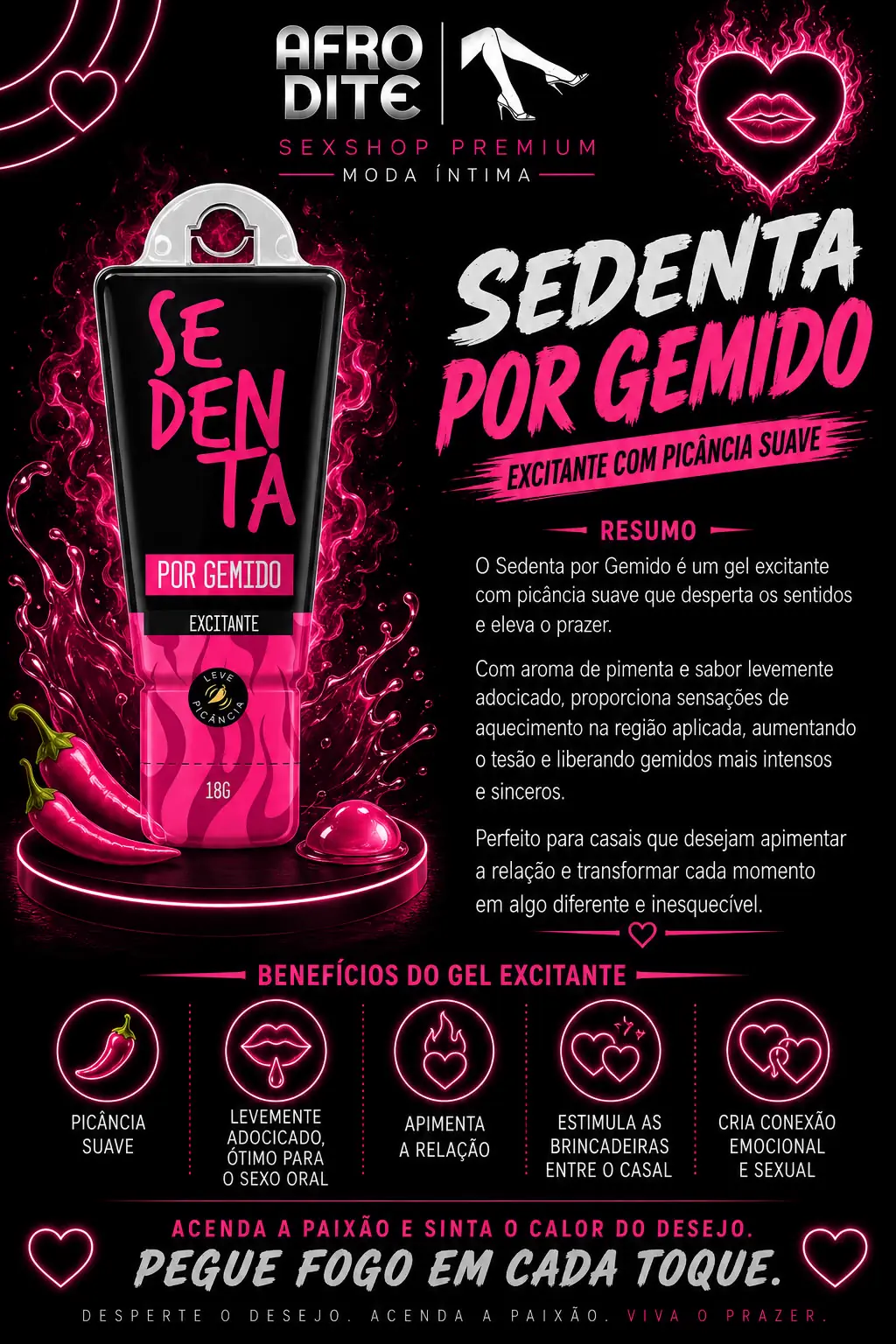 Sedenta por Gemido Gel Excitante Suave