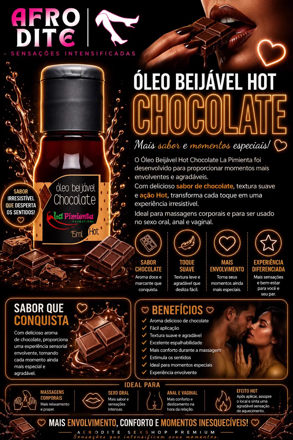 Óleo Beijável Hot Chocolate