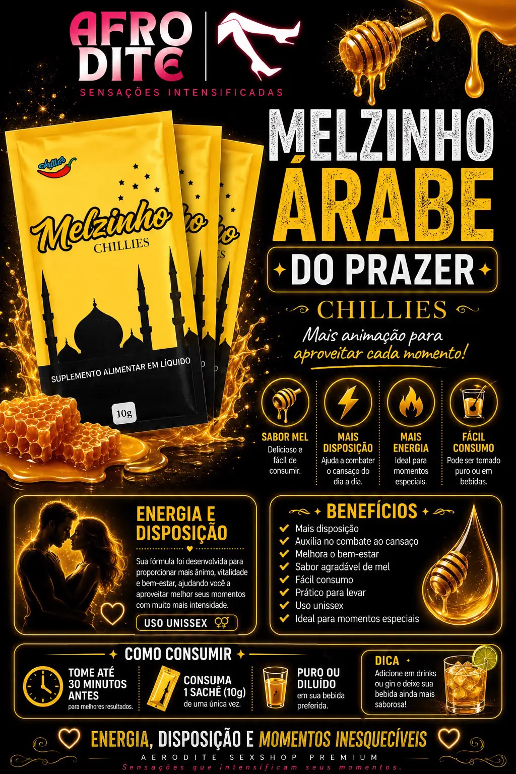 Chillies Suplemento Energia e Disposição