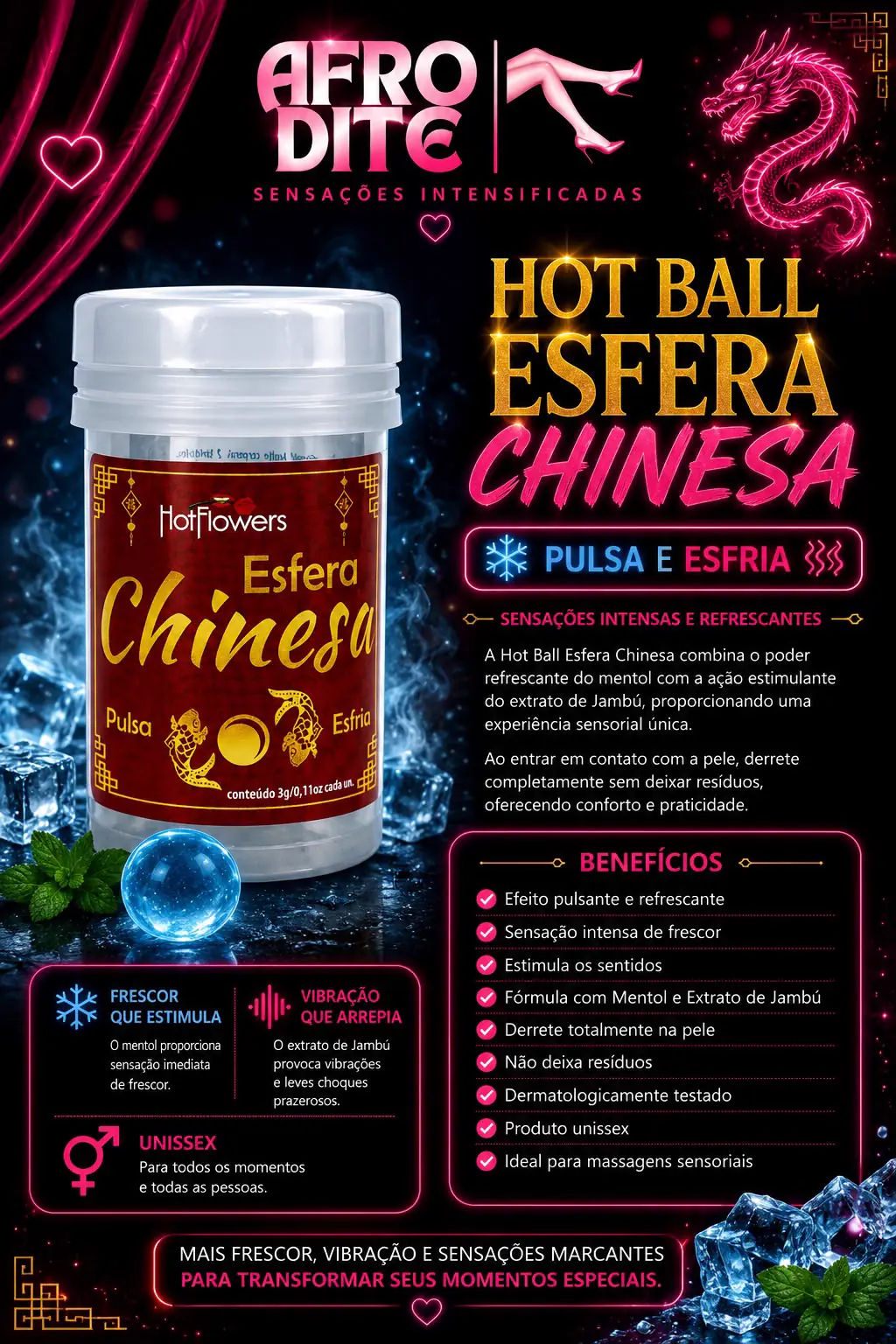 Esfera Chiclete Pulsa